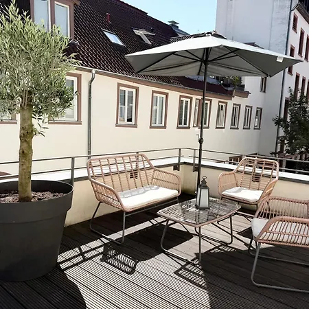 Appartamento Luxury Old Town - Xxl Terrasse & Xxl Penthouse Heidelberg